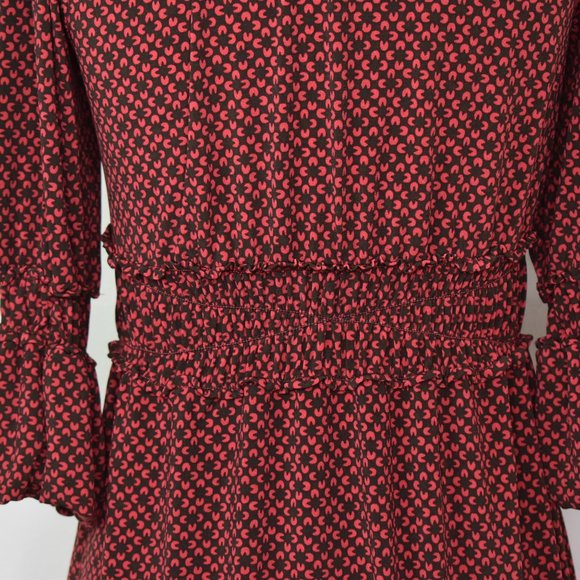 Sophie Max Boho Bell Sleeve Tunic Top Size XS NWT - Picture 8 of 11